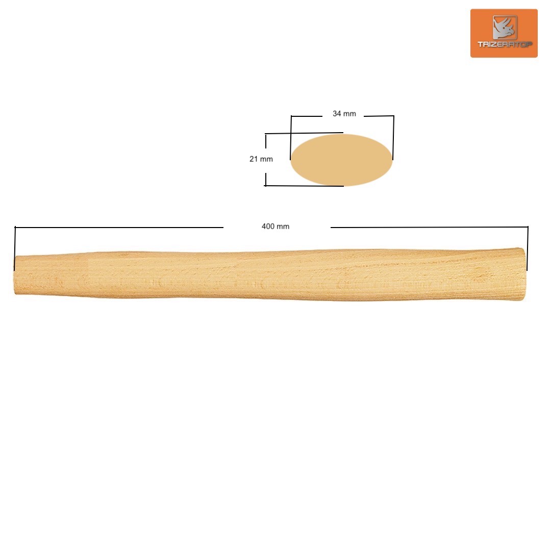 Trizeratop Hammerstiel 2 Kg, 400 Mm