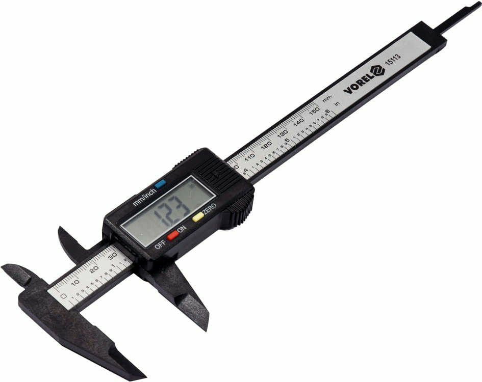 Toya , Messlehre, Vorel Suwmiarka Elektroniczna 150Mm / 0,01Mm Carbon 15113 (15 Cm) - Image 3