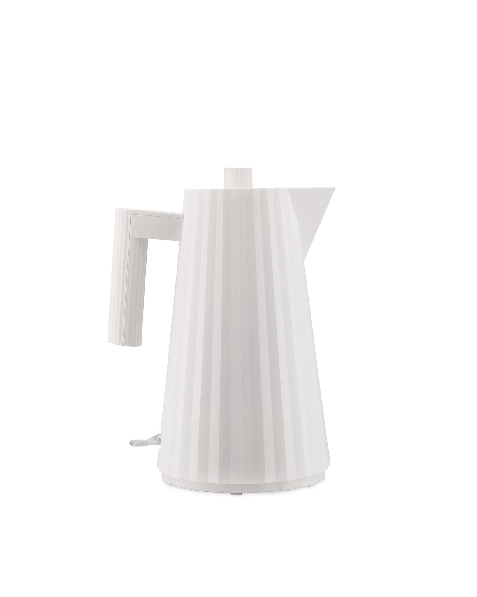 Alessi Weiss - Wasserkocher Plissé - Weiß - Thermoplastisches Harz - Designer Michele De Lucchi - Bild 5