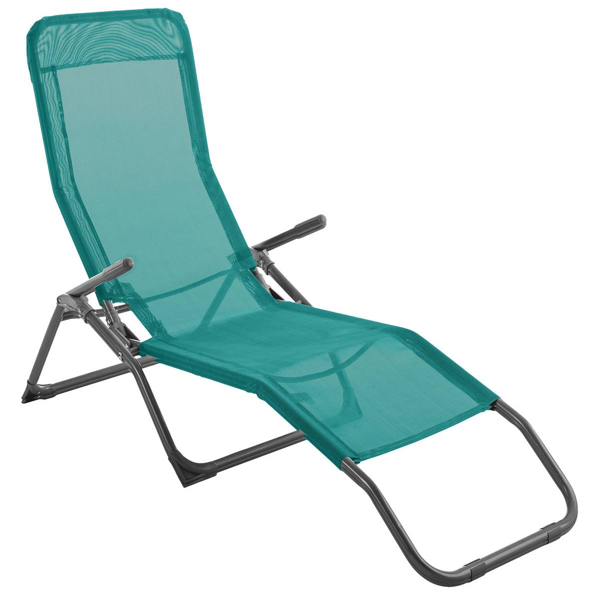 Hesperide – Transat Siesta En Acier Émeraude – Longueur 96cm – Largeur
