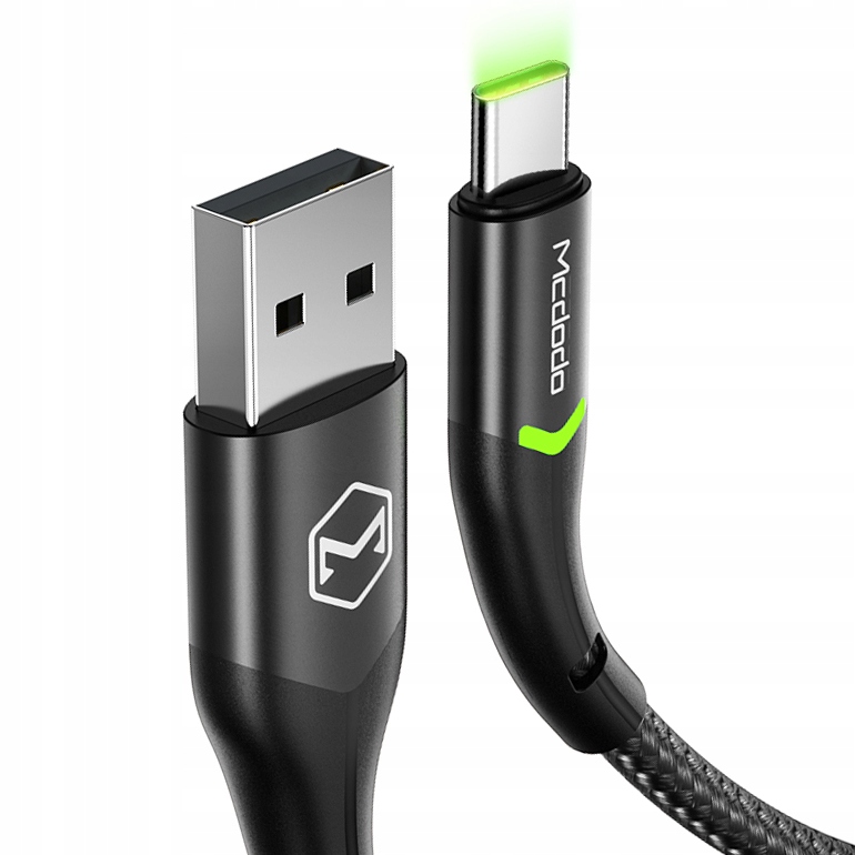 Antec Mcdodo Usb-c-schnellladekabel Für Samsung-ladegeräte, Usb Typ C, Led, 1 M