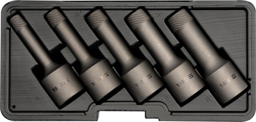 Yato 1/2'' Bolzenausdreher, 5Er-Set Yt-0624
