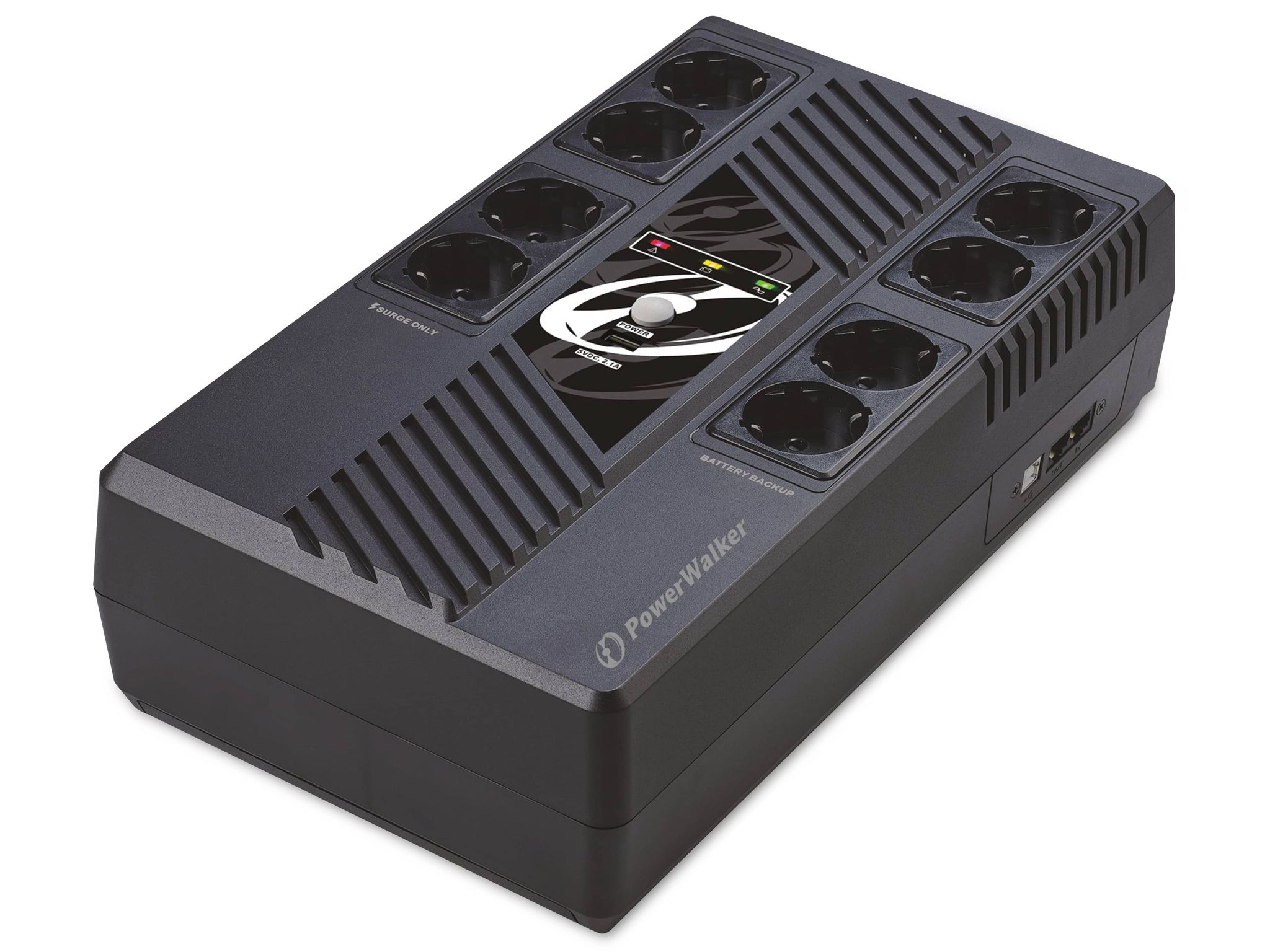 PowerWalker W125850715 BV500I-GR VI 600 MS Power capacity: 600VA / 360W, Ou ~E~ - Bild 5