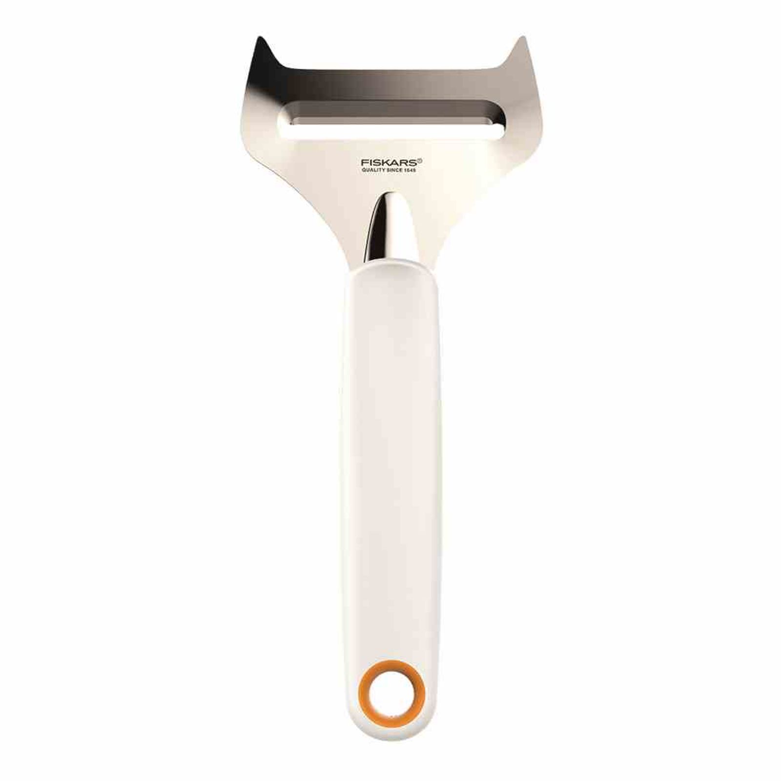 Fiskars Weichkäsehobel, Edelstahl Kunststoff, Schnittbreite: 6 cm, Functional Form, Weiß, 1016128 Schwarz - Bild 3