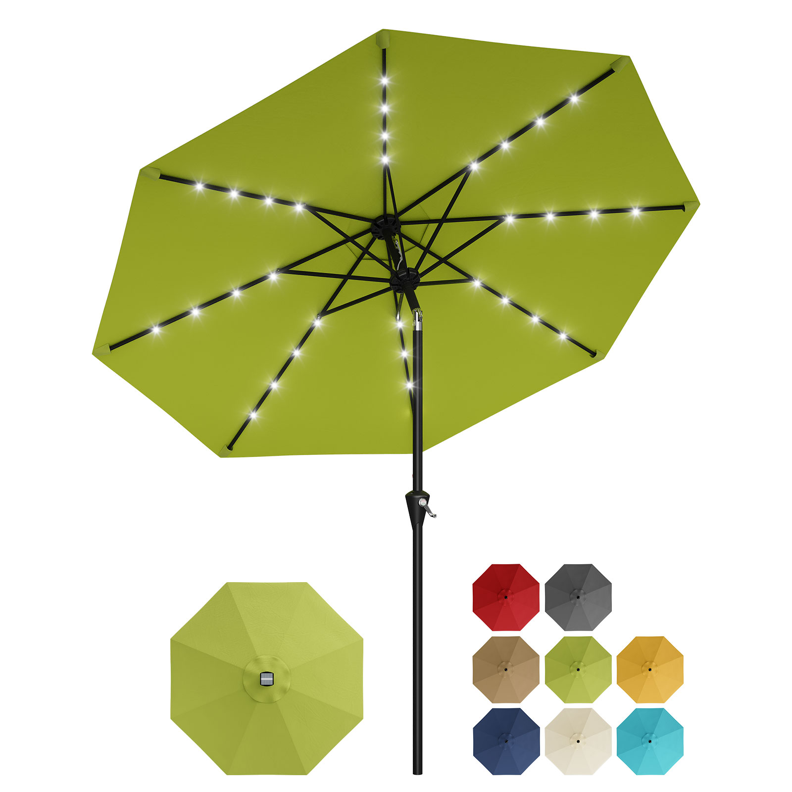 Parasol 2,7m – Ouverture Manivelle