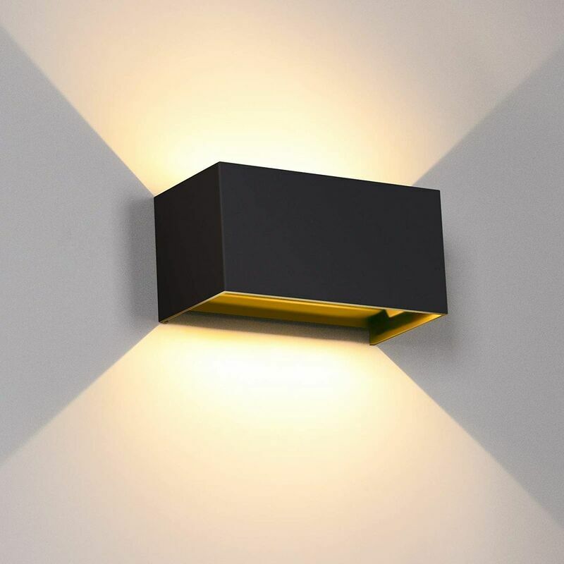 24w Applique Murale Interieur Exterieur 3000k Blanc Chaud Avec Angle De
