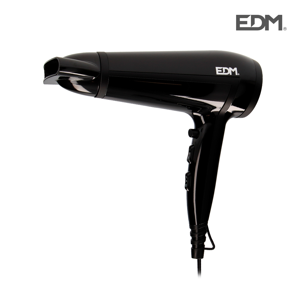 Edm - Asciugacapelli 2000w 8,5x21x26cm