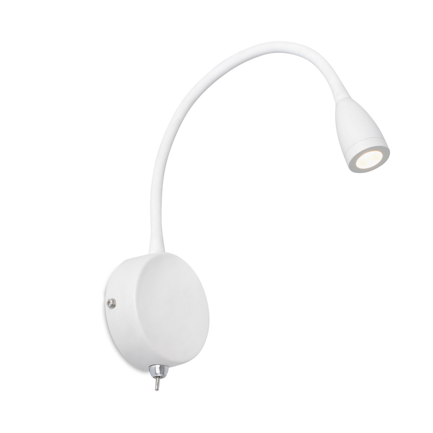LED Wandleuchte LOKE 3W, 3000K, IP20, weiß matt - Bild 5