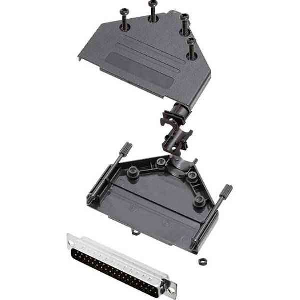 Encitech Dtpk-p-37-dmp-k 6355-0033-04 Kit Connettori Maschio Sub-d 180 ° Numero Poli (num): 37 Punte A Saldare 1 Kit