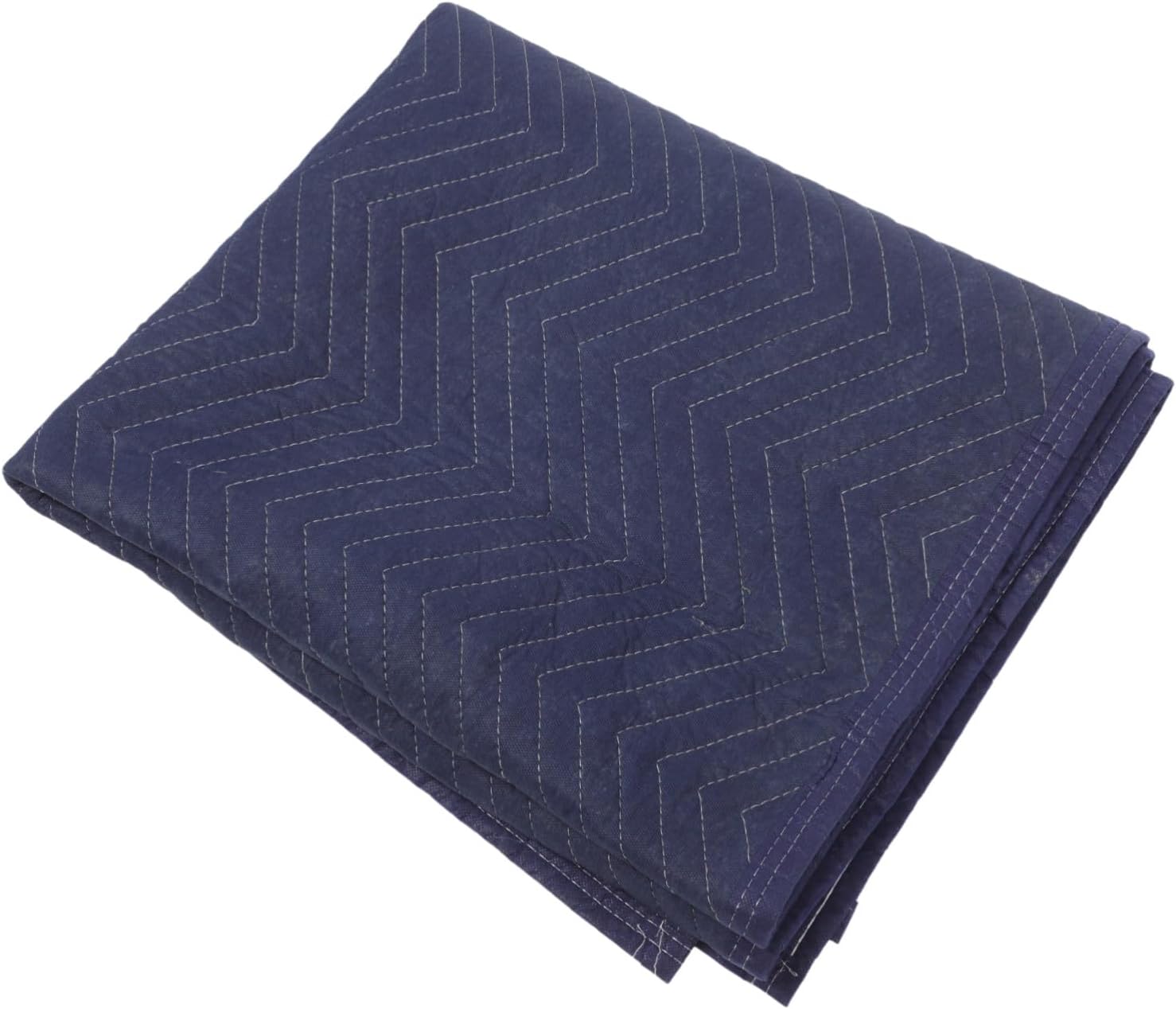 Couverture de déménagement antidérapante bleu foncé, protection anti-collision pour meubles