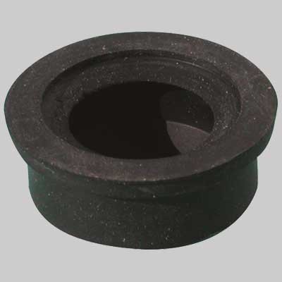 Morsetto In Gomma Nera Per Curve Tecniche Mm 32 Ø 26