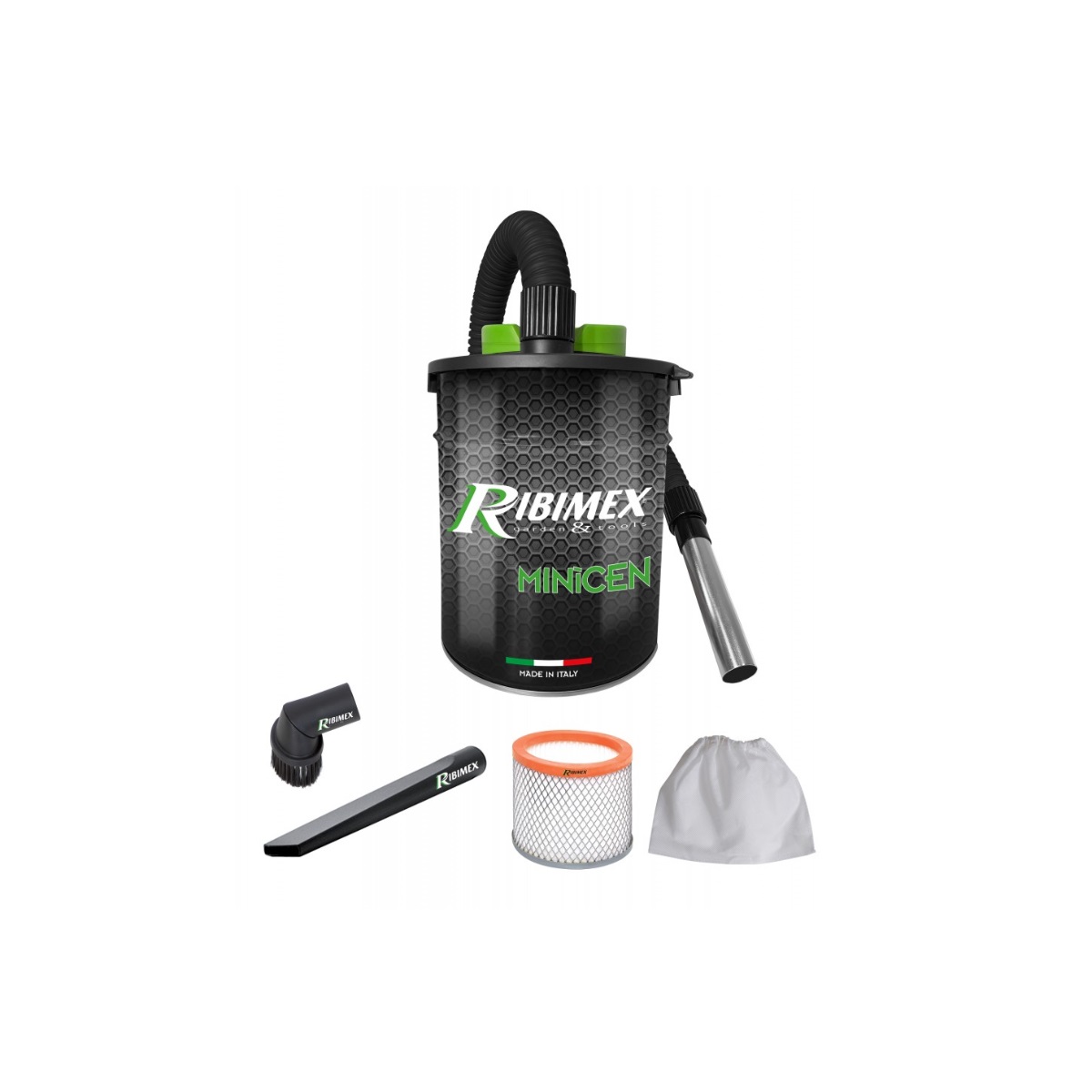Ribimex Aschesauger 10L 800W Prcen011kit