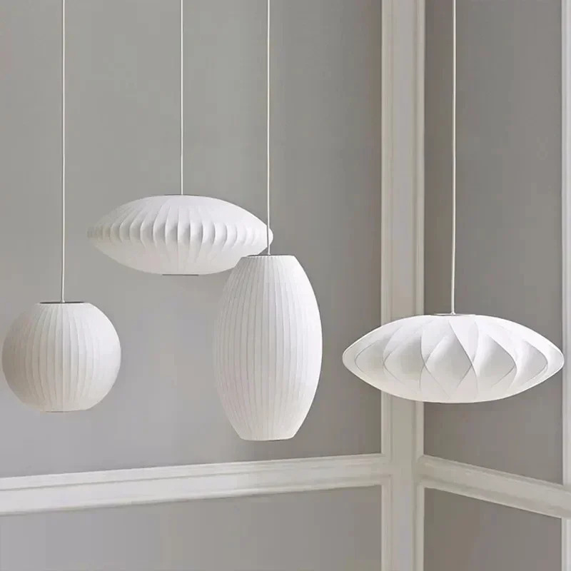 Suspension Lanterne En Tissu Ø40 Cm – Style Chinois Zen, Luminaire Décoratif Pour Salon, Restaurant, Hôtel Ou Escalier, Sans Ampoule