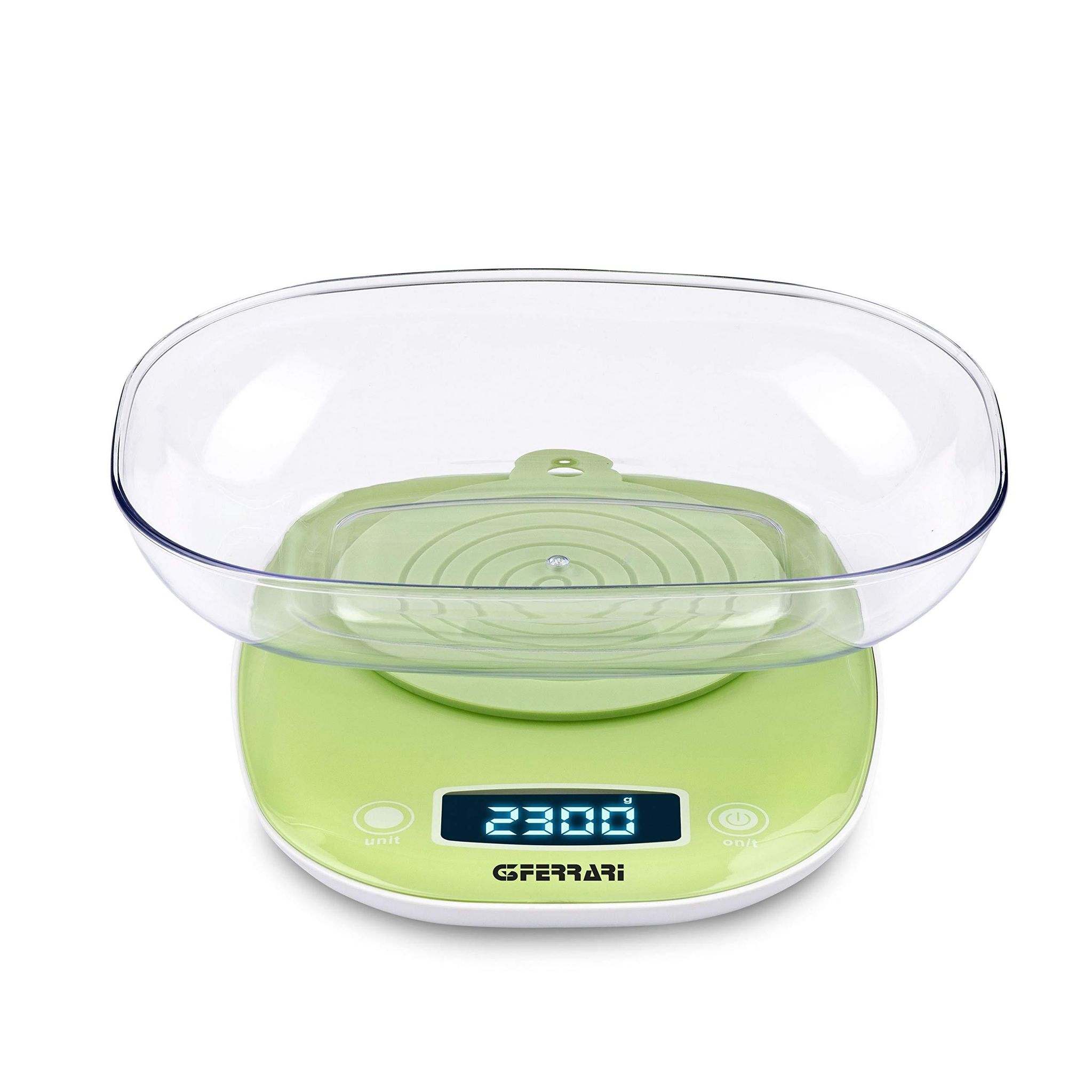 G3 Ferrari Küchenwaage Wendy Grün Kapazität 5 Kg Genauigkeit 1 G