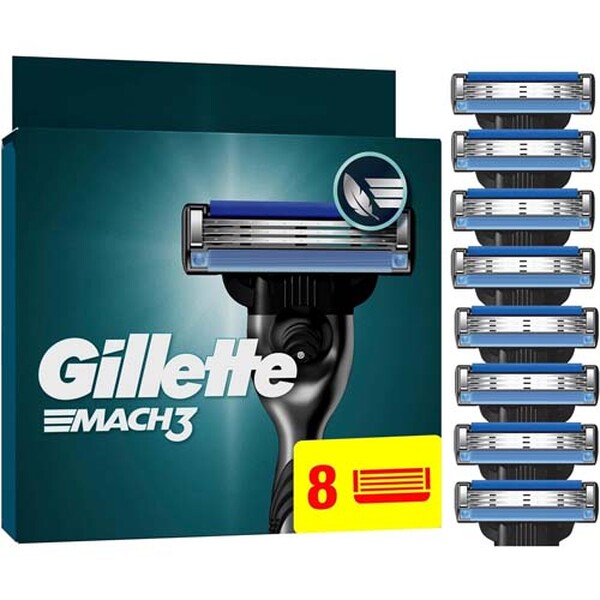 Gillette Mach3 Systemklingen (n) 8 Stk St Gerät - Bild 4