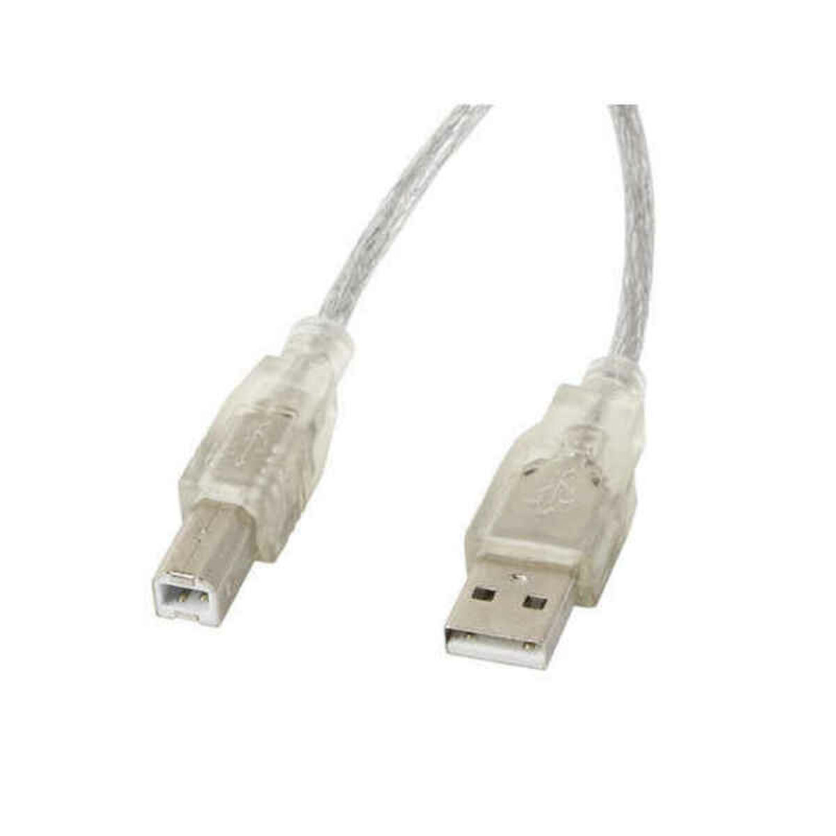 Lanberg Transparent Am-Bm Ferrit Usb 2.0 Kabel 5M