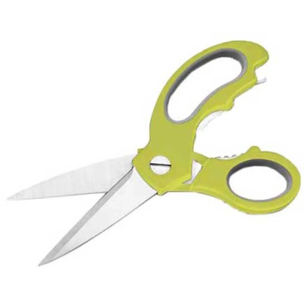 Unisex Grün/Silber Küchenschere Ibili Luxe Scharf Ergonomisch 23 Cm - Bild 3