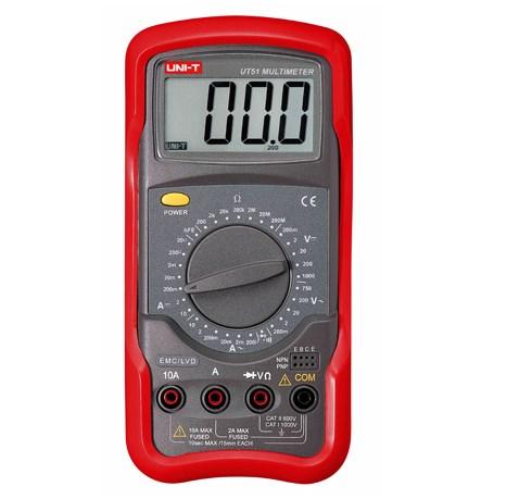 Schwarz Uni-T Ut51 Multimeter Mit Lcd-Display - Bild 5