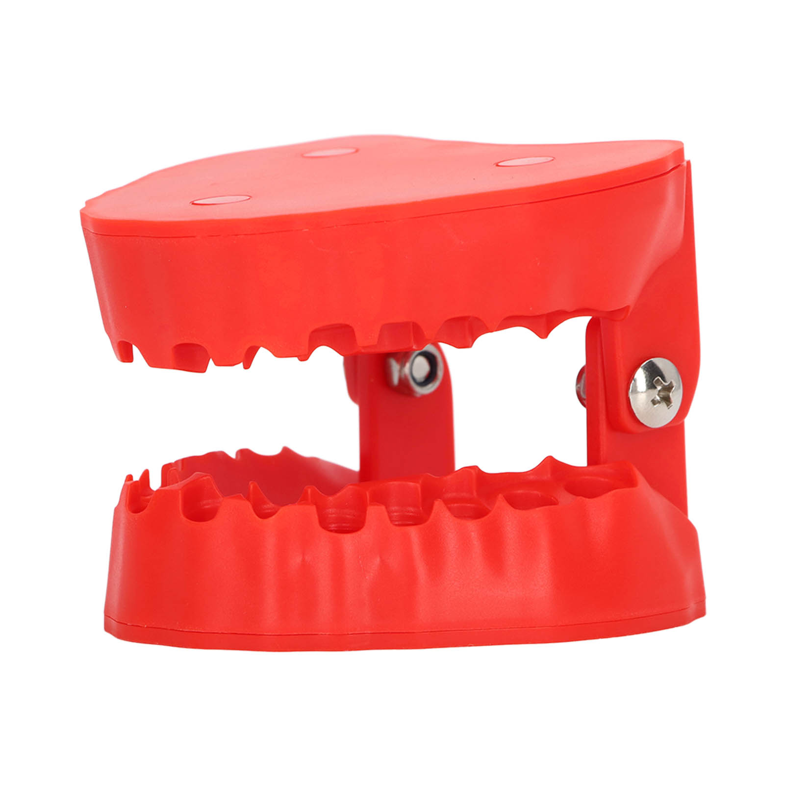 Porte-forets aimanté 28 emplacements en PETG, modèle prothèse dentaire, rouge