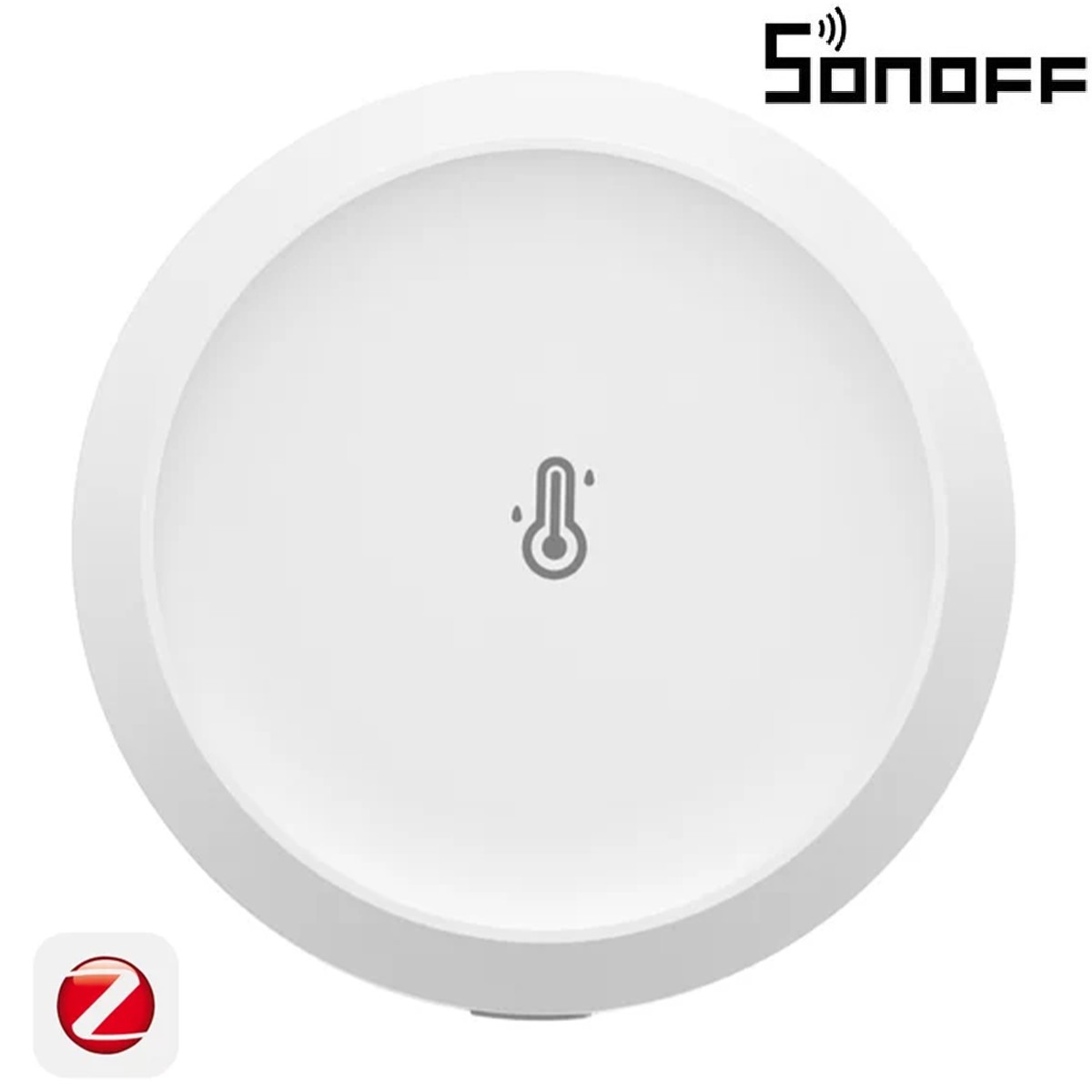 SONOFF SNZB-02M Sensor Zigbee 3.0 de Temperatura, Humedad y Presión del Aire, Monitorea el Punto de Rocío y VPD, Compatible con Apple Home a través de Matter Bridge