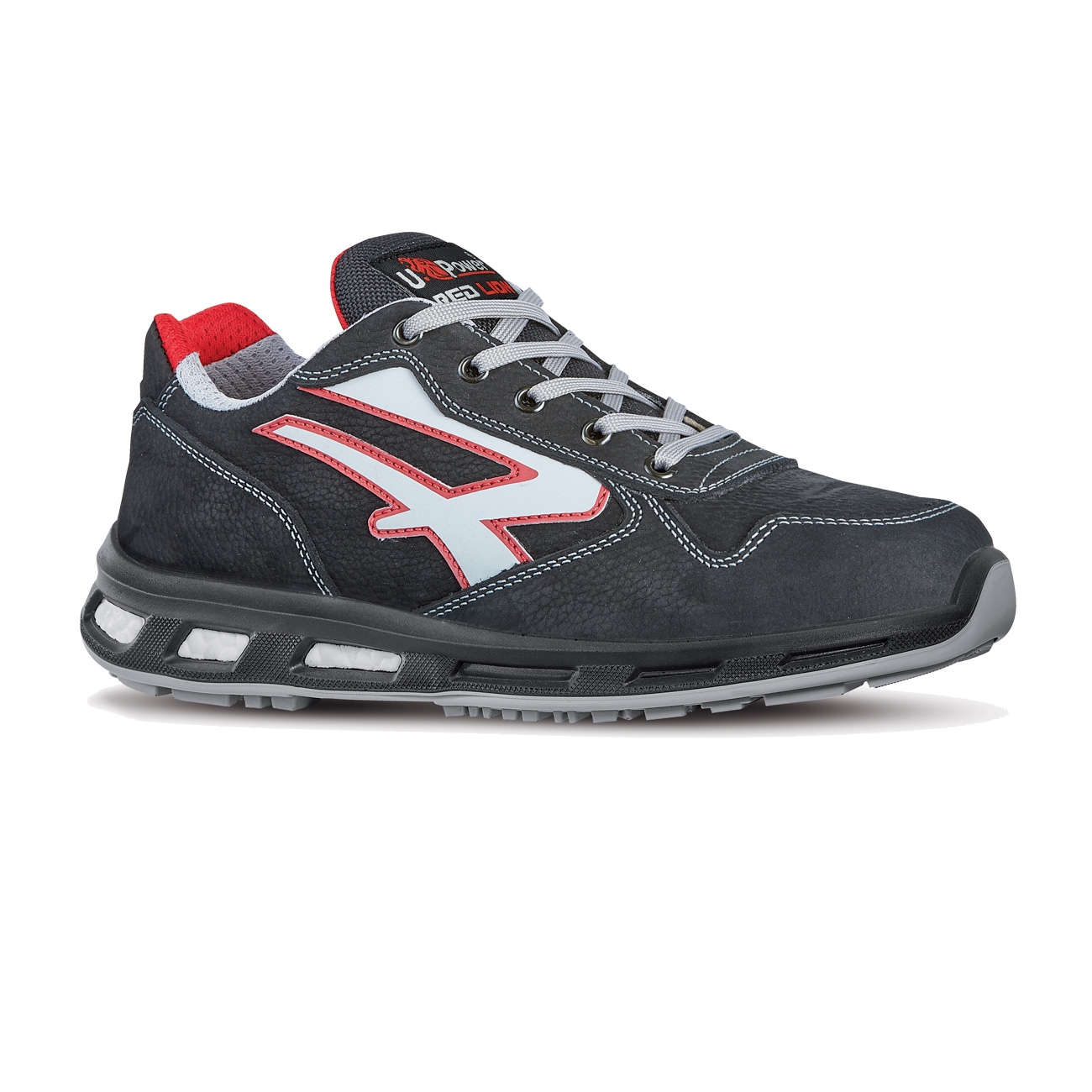U-Power Herren Schwarz Sicherheitsschuhe, Sicherheitshalbschuh Dharma Esd S3 Ci Src Grösse 40 (S3, 40) - Bild 4