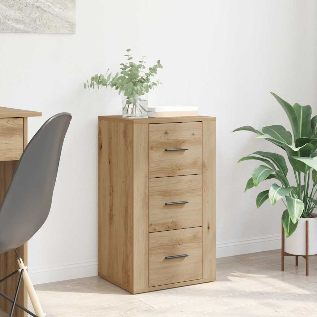 Vidaxl – Buffet En Bois D'Ingénierie Finition Antique – 2 Compartiments