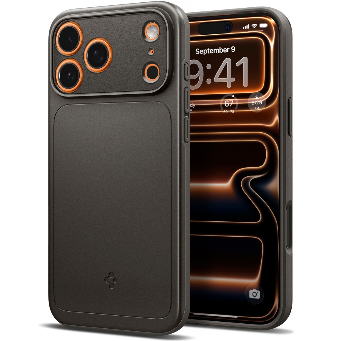 Spigen Thin Fit Backcover mit MagSafe für das Apple iPhone 18 Pro Max / 17 Pro Max - Gunmetal - Bild 2