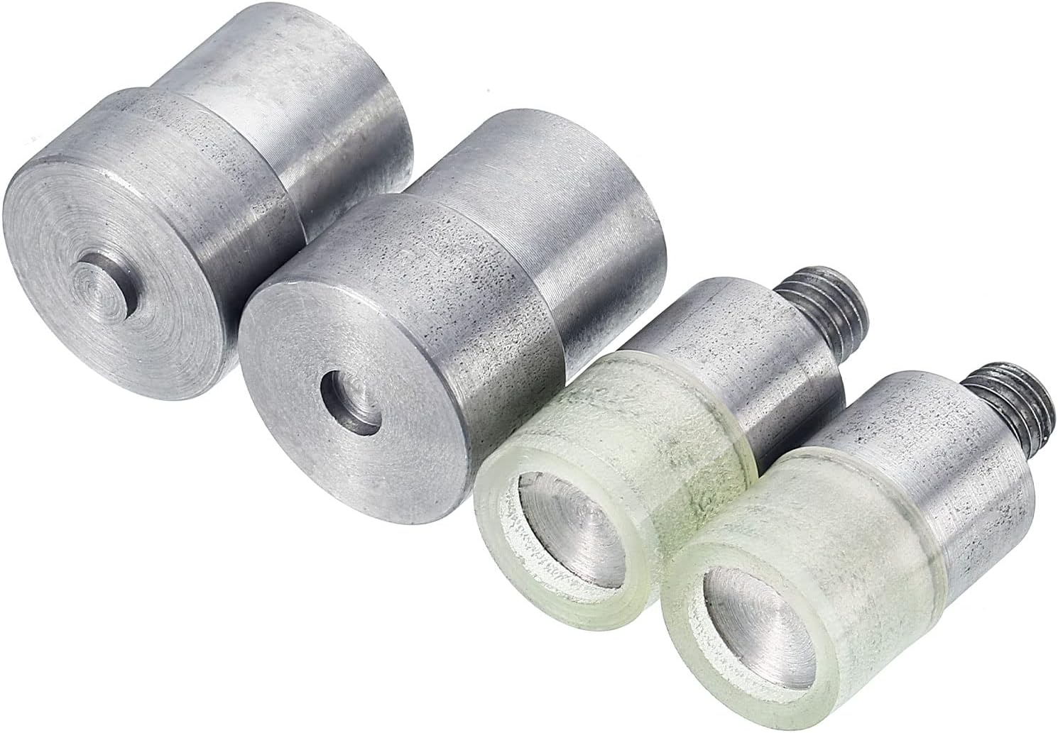 Matrices de rechange pour machine à presser, boutons-pression magnétiques 18 mm, acier au carbone, 4 pièces