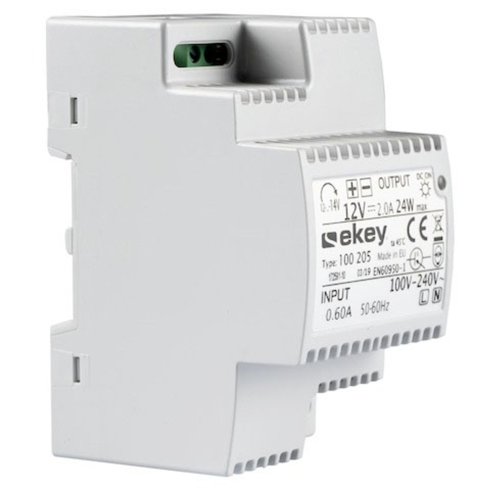 Ekey Grau Systemstromversorgung, Netzteil Nt Reg 230 Vac/12 Vdc/2 A - Image 4