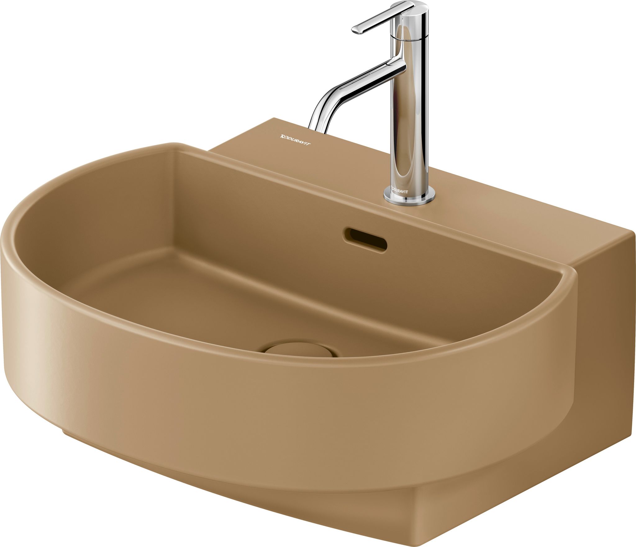 Duravit Balcoon Waschtisch, Hahnlochbank, 1 Hahnloch, Mit