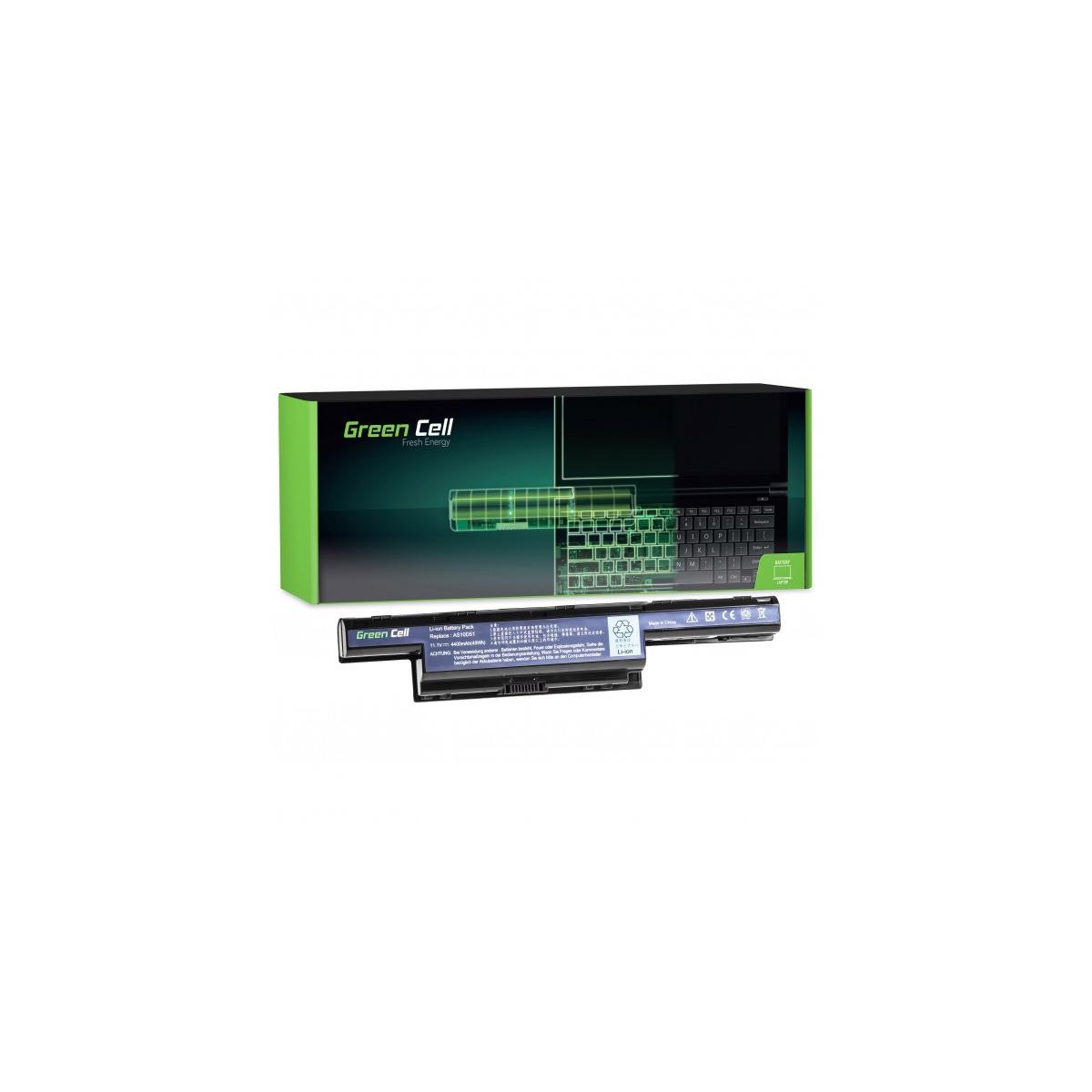 Green Cell Laptopbatterie 11,1V 4400mAh 6-Zellen Für ACER AC06 - Bild 87