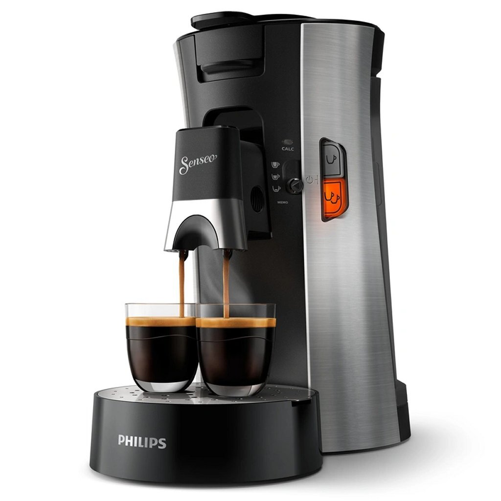 PHILIPS Senseo Select Kaffeepadmaschine, Silber, 3 Spezialitäten | 1 oder 2 Tassen, Coffee Boost, Intense Plus, Memo-Funktion, höhenverstellbarer Auslauf, 0,9 L (CSA250/10) - Bild 7