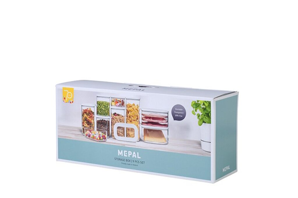 Mepal Rosti Bv Braun Vorratsdose, Modula – Weiß – Ca.53x23x16,5Cm - Bild 7