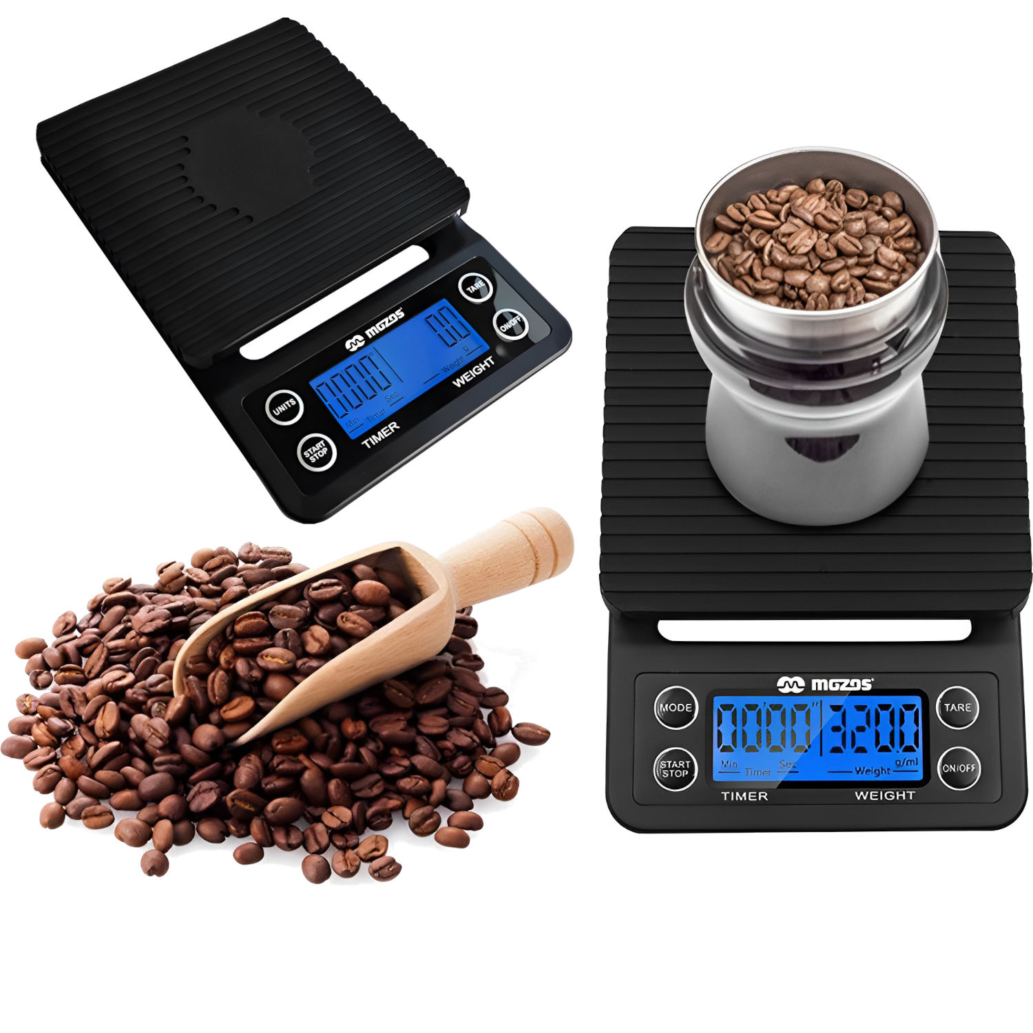 Oem Schwarz Mozos Caffe Elektronische Waage Mit Timer Für Kaffee