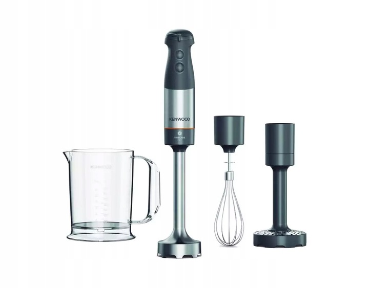 Kenwood HBM60.007GY Mixer, Grau, 25.6 x 22.8 x 22.2 cm - Bild 5