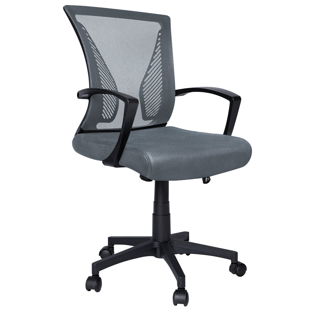 Vounot - Fauteuil De Bureau Ergonomique Pivotant À Roulette 360°