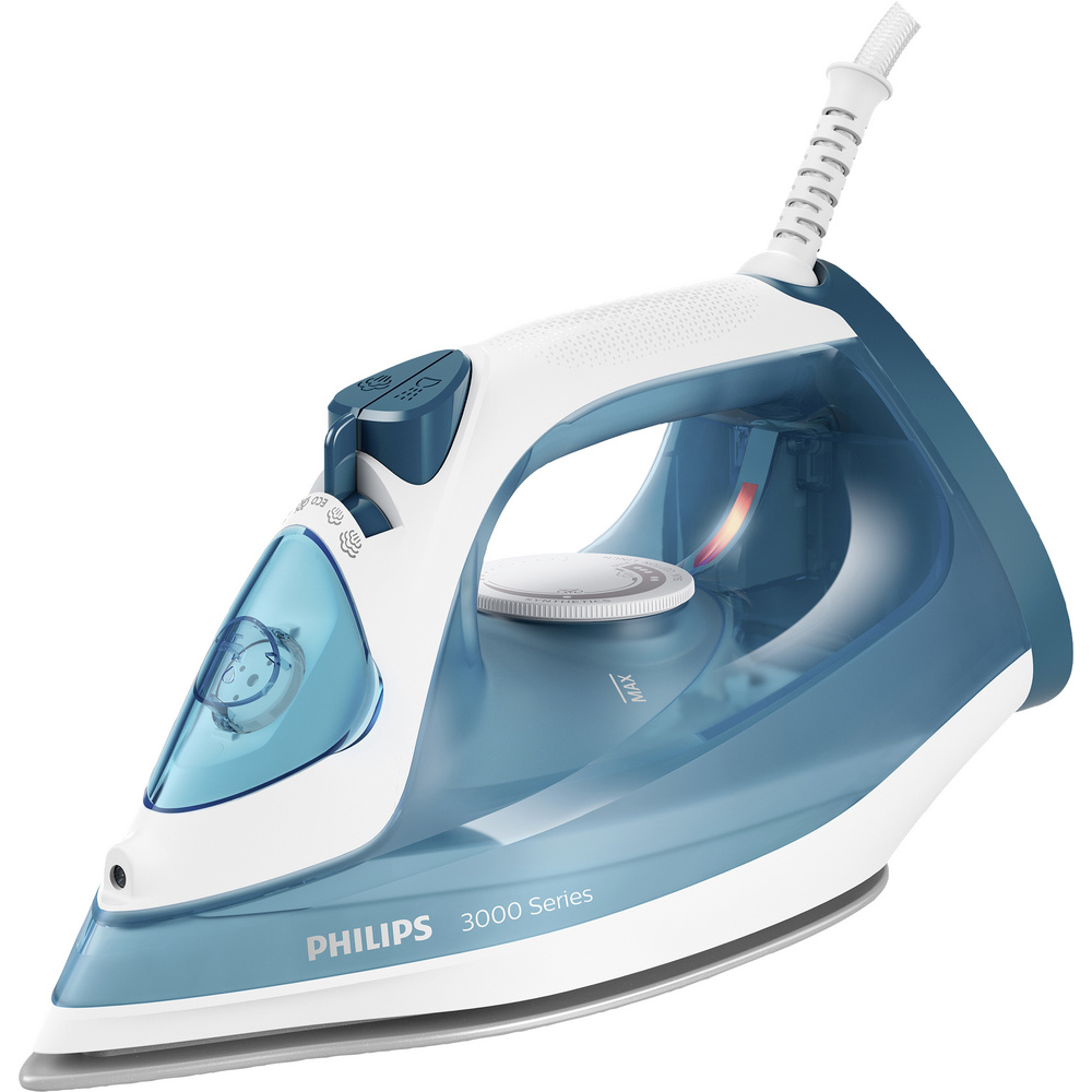 Philips 3000 series DST3011/20 Dampfbügeleisen, Dampfbügeleisen, Keramik-Bügelsohle, 1,9 m, 140 g/min, Blau, 30 g/min - Image 6