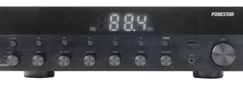 Fonestar As-6060 Hifi-Stereo-Verstärker 60+60W Rms Bluetooth/Usb/Fm - Bild 4