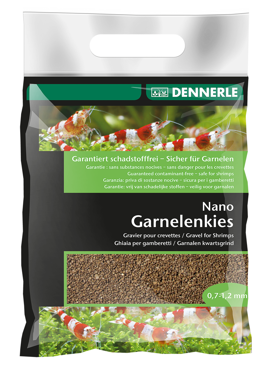Dennerle Nano Garnelenkies Borneo braun 2kg - Image 4