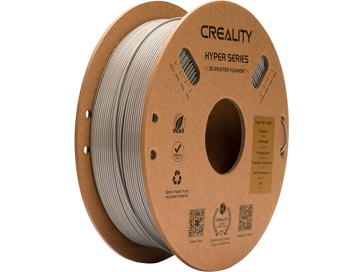 Creality Hyper (PETG, 1000 g, 1.75 mm), Filament, Grau - Bild 4