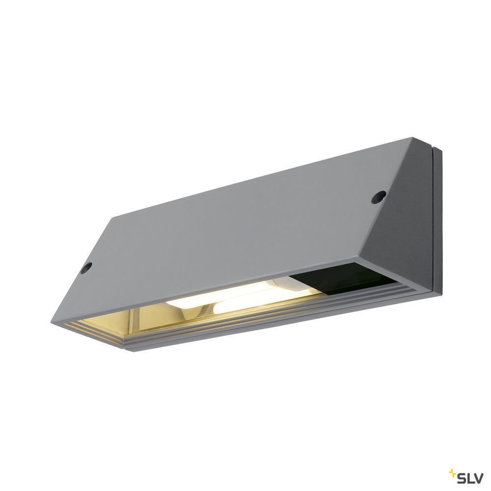 Applique Extérieure Pema® Gris E27 15w Max Ip65 - Slv - 230034