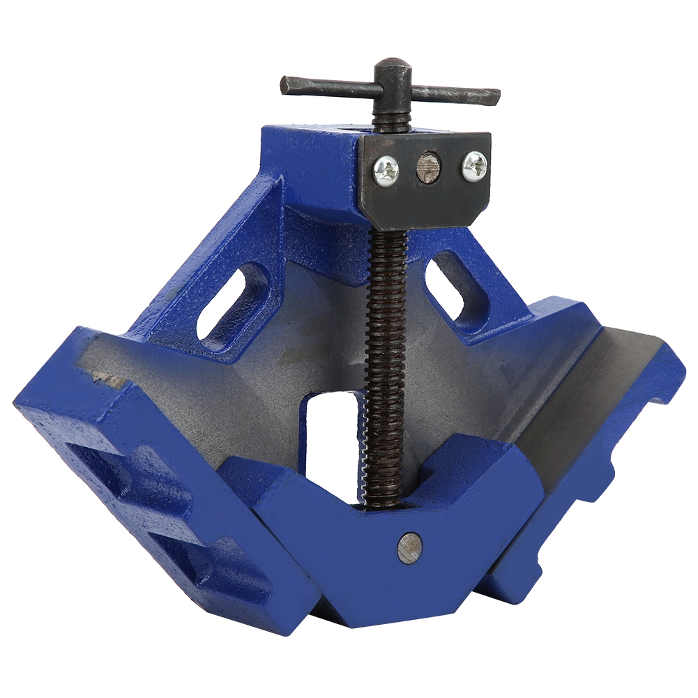 Équerre de soudage à angle droit en fonte, ouverture 63 mm, profondeur de mâchoire 49 mm, 4 pouces
