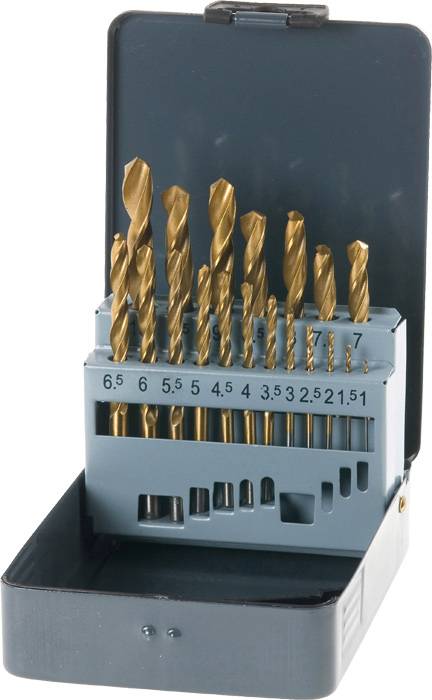 Kwb - 421856 Hss Jeu De Forets Pour Le Métal 19 Pièces Din 338 Tige Cylindrique 19 pièces — photo de l’offre ManoMano