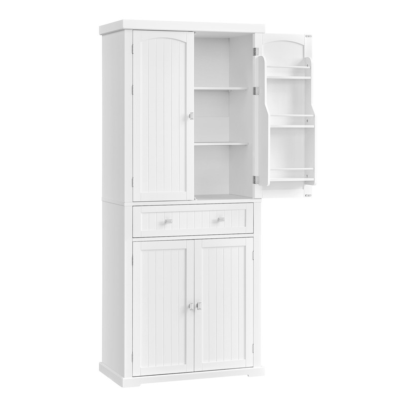 Grand Placard De Cuisine, Meuble De Rangement De 182,1 Cm De Haut