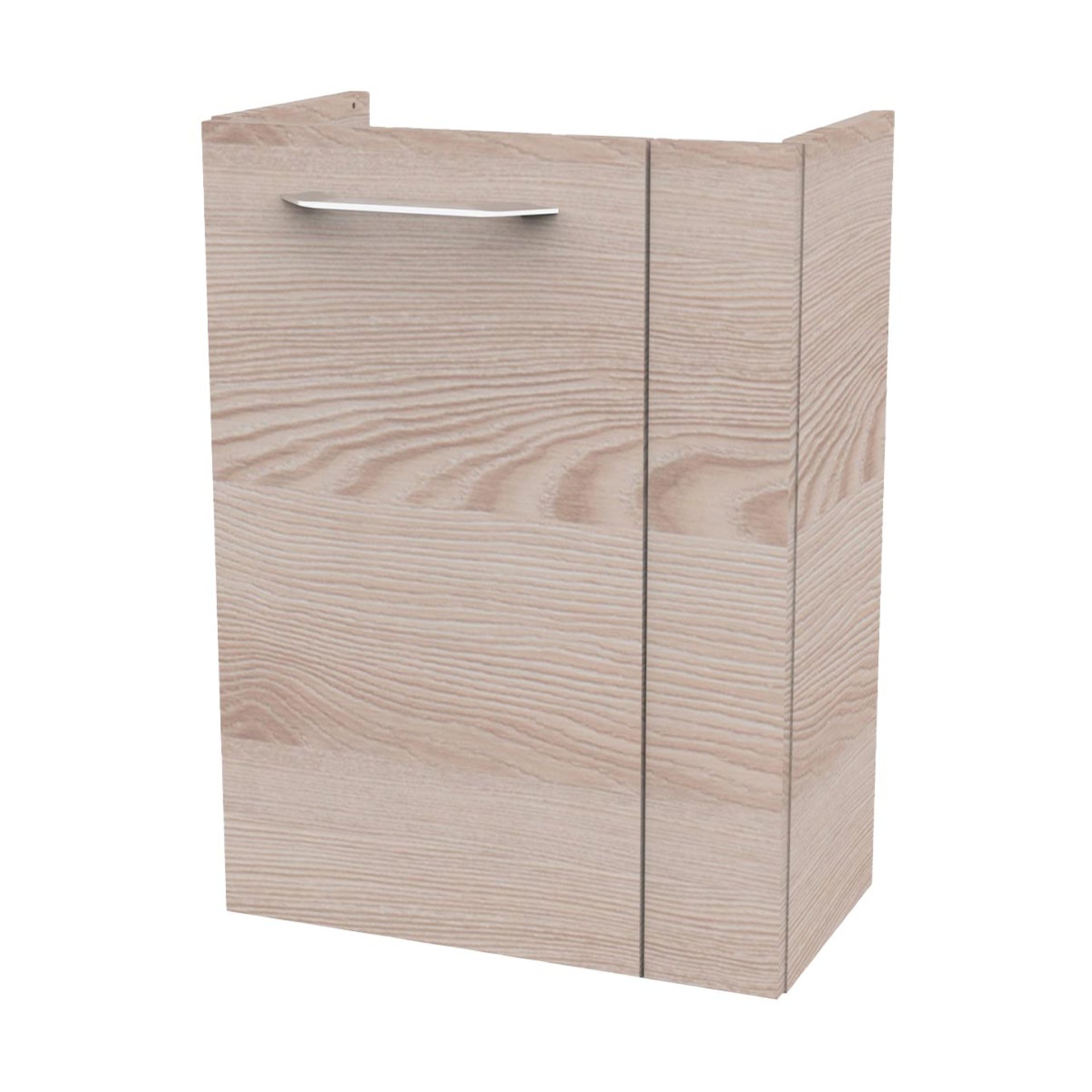 Fackelmann - Sbc Beckenunterschrank 45 - Front Alaska Esche- Korpus
