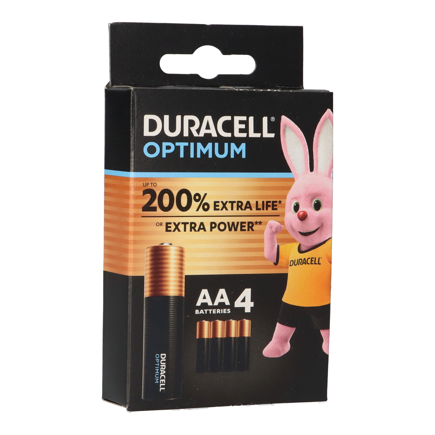Duracell Optimum Mignon (Aa)-Batterie Alkali-Mangan 1.5 V 4 St.