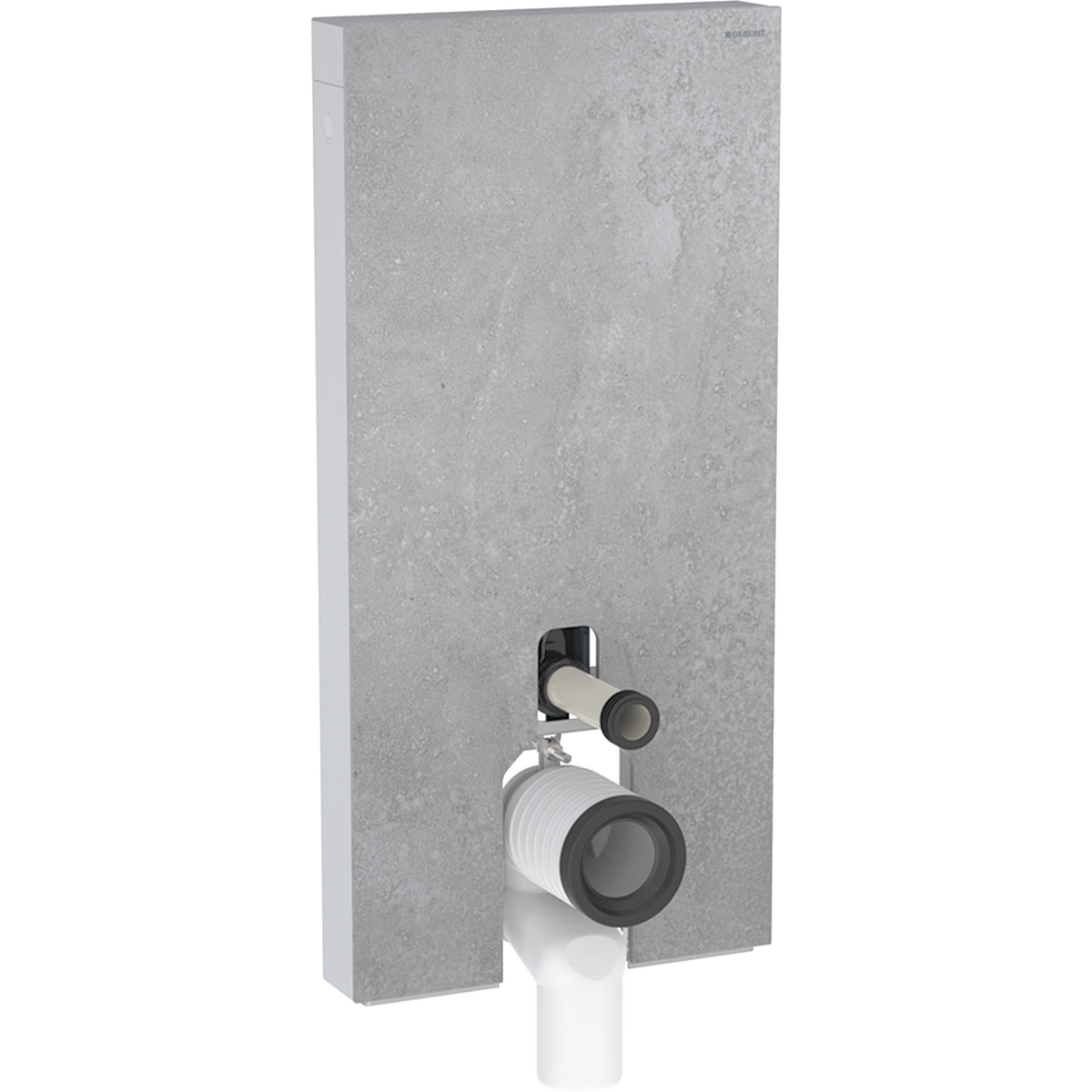 Geberit Grau Spülkasten, Monolith Sanitärmodul Für Stand-Wc, 101Cm, Wasseranschluss Seitlich, Mit P-Anschlussstutze - Image 3