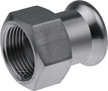 Vsh Xpress Edelstahl Übergangsmuffe I/I 35Xrp1" Typ R2702, 6190514