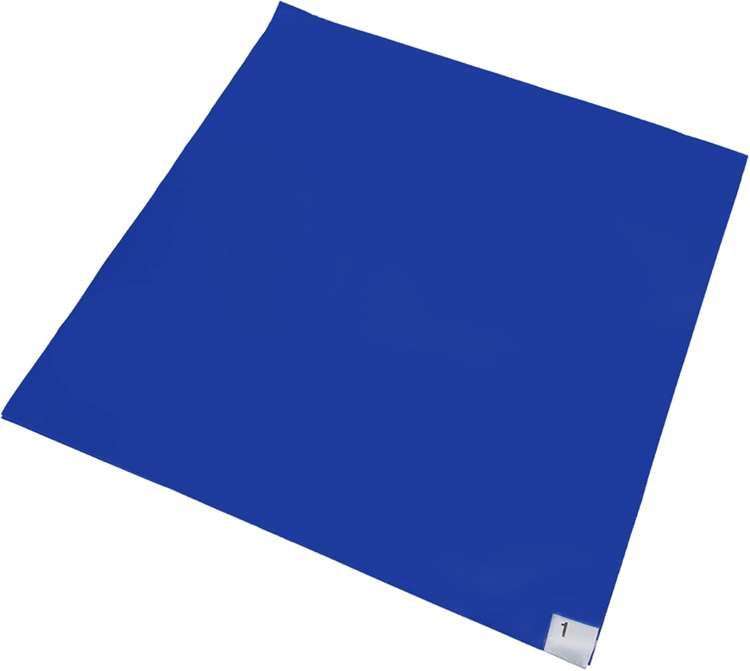 Tapis de sol adhésif haute viscosité bleu, 45 x 91 cm, 30 feuilles pelables