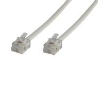 Microconnect Weiß Tefelonic-Kabel 10 M 6C6p